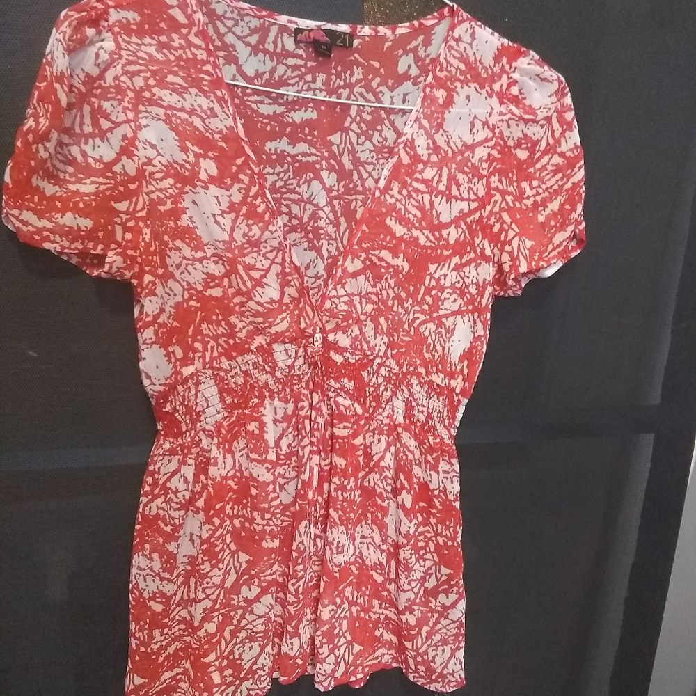 Shear, summer top